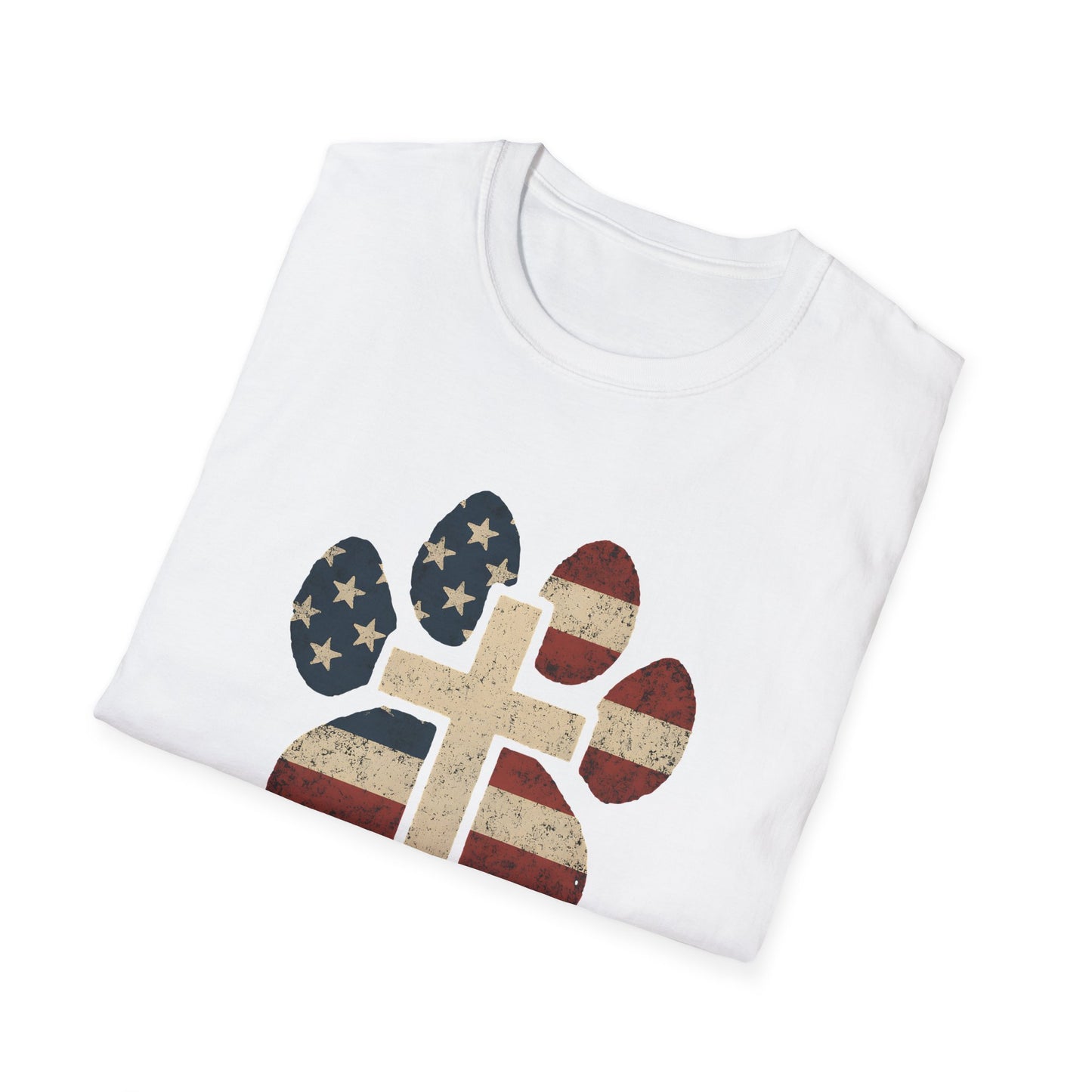 Faith Freedom And Four Paws T-Shirt