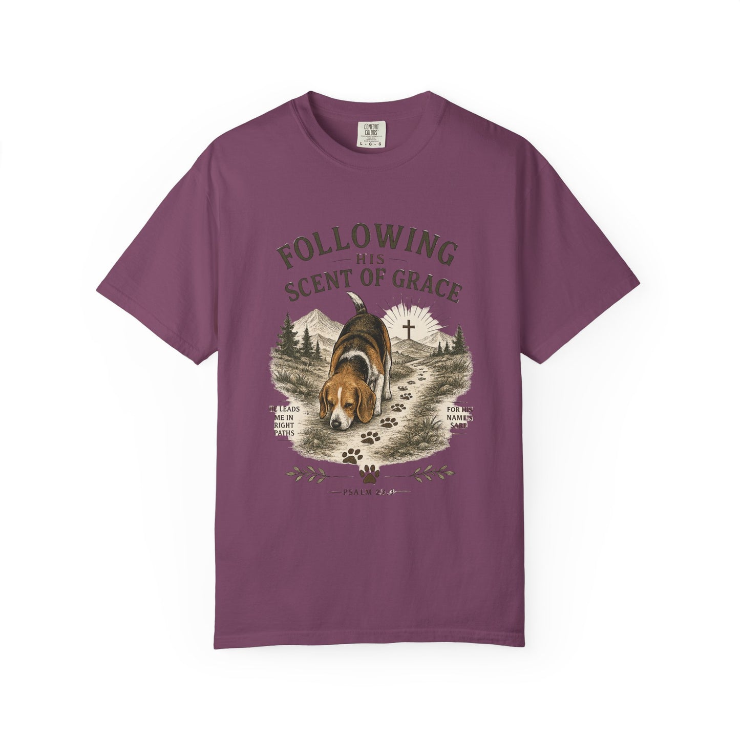 Beagle — Following His Scent of Grace T-Shirt