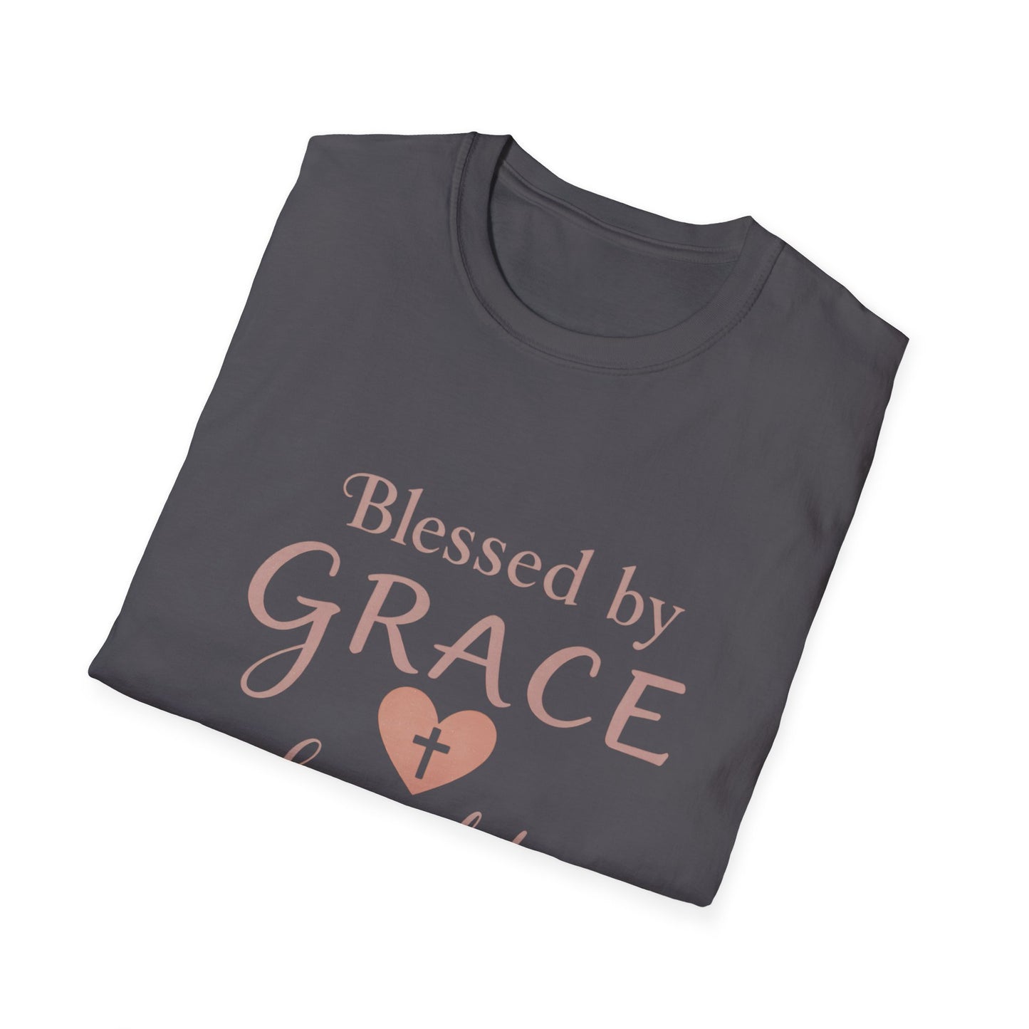 Blessed By Grace Loved By Dogs T-Shirt