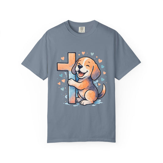 Joyful Puppy WatercolorT-Shirt