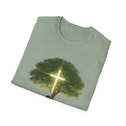 Rooted in Faith Tree Pup T-Shirt