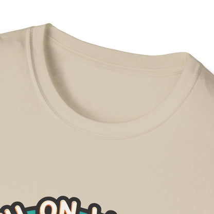Faith on Wheels – Retro Roller-Skating Dog T-Shirt