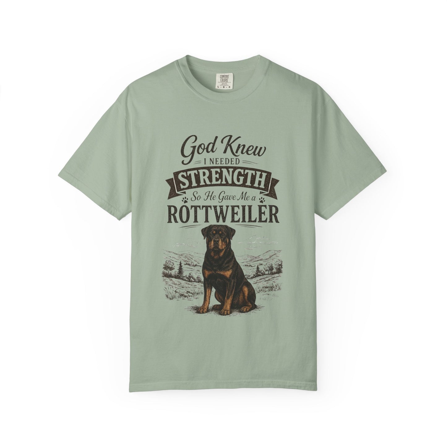 God Knew I Needed a Rottweiler