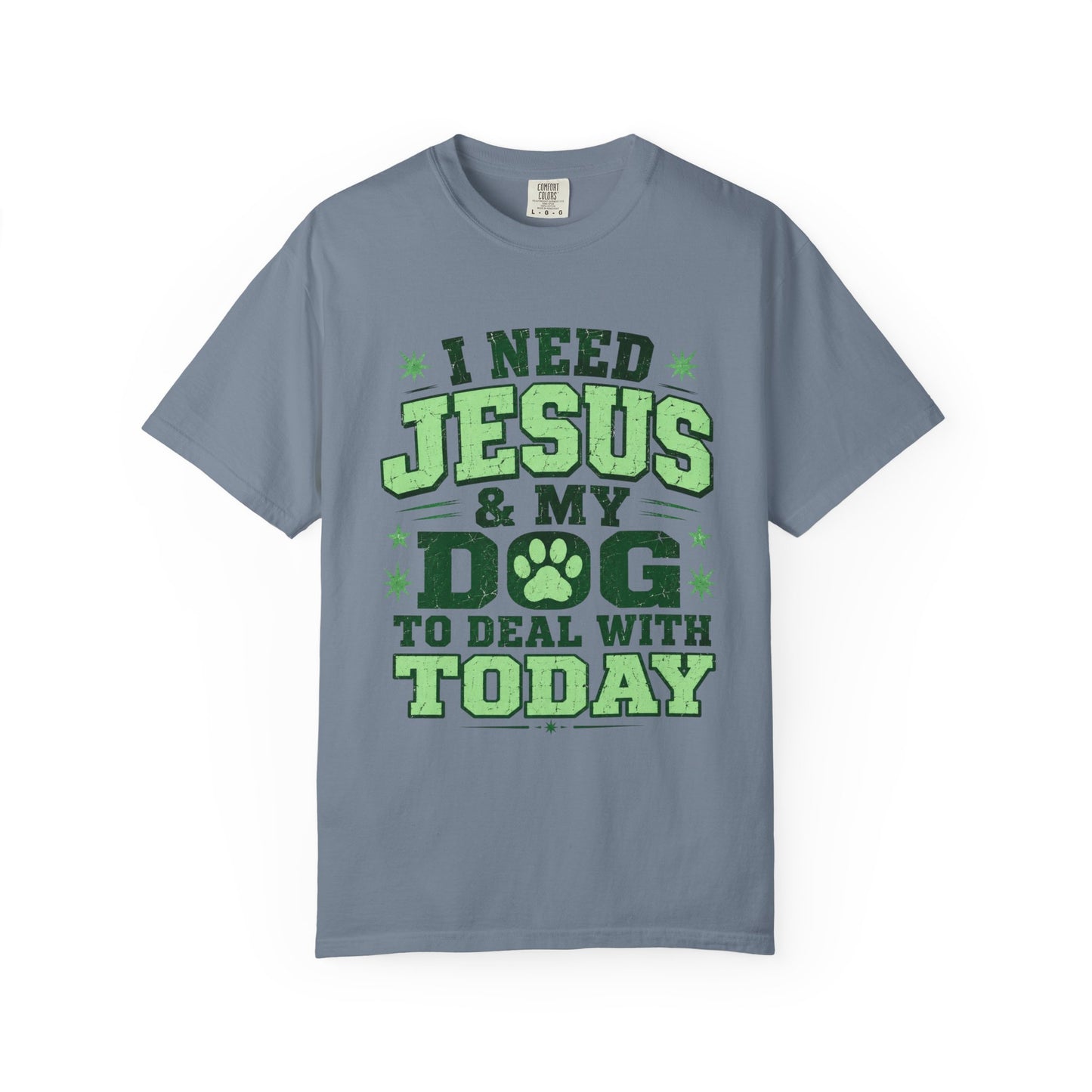 I Need Jesus & My Dog T-Shirt (2)