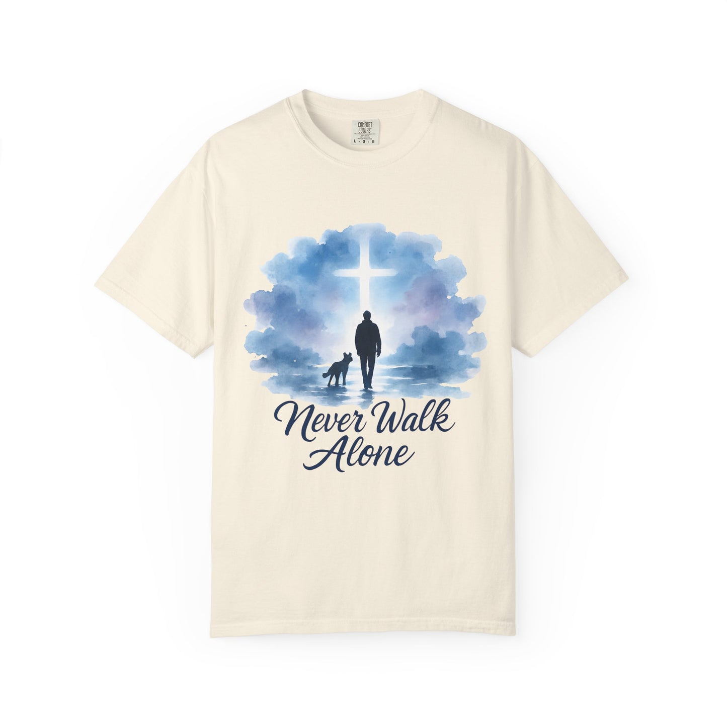 Never Walk Alone Watercolor T-Shirt