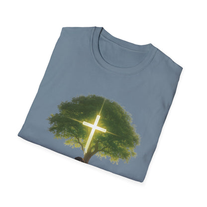 Rooted in Faith Tree Pup T-Shirt