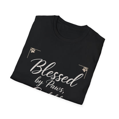 Blessed By Paws Guided By Grace T-Shirt