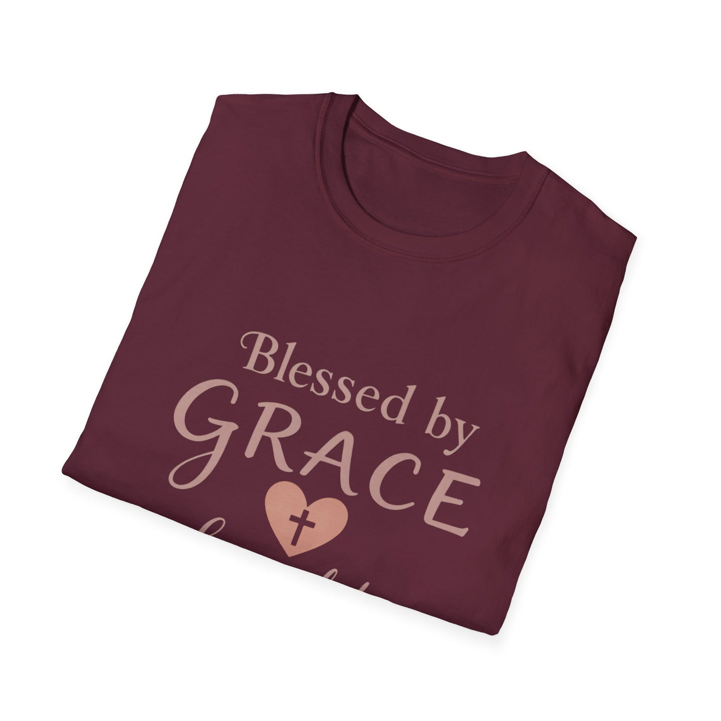 Blessed By Grace Loved By Dogs T-Shirt