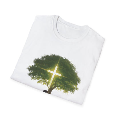Rooted in Faith Tree Pup T-Shirt