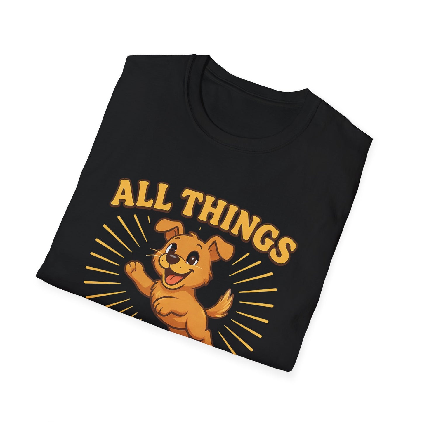 All Things Paws-ible With God T-Shirt