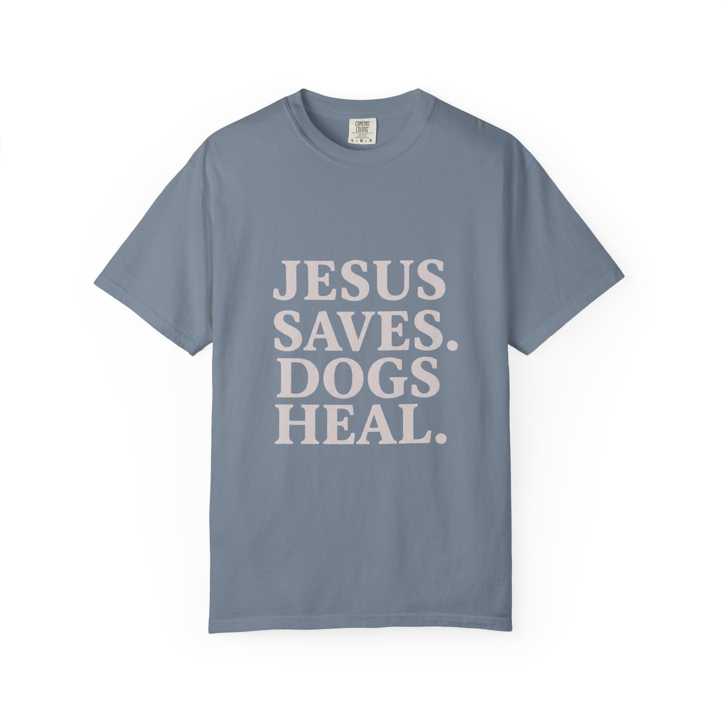 Jesus Saves Dogs Heal T-Shirt