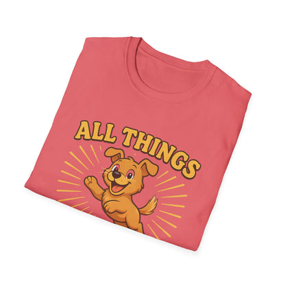 All Things Paws-ible With God T-Shirt