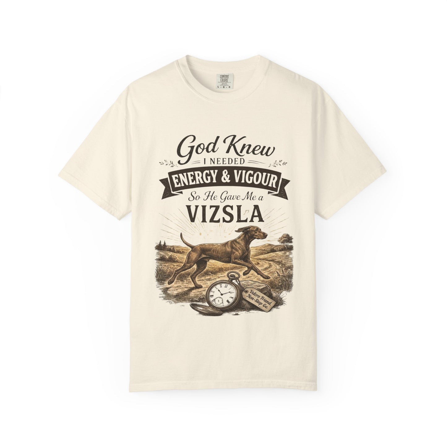 God Knew I Needed a Vizsla