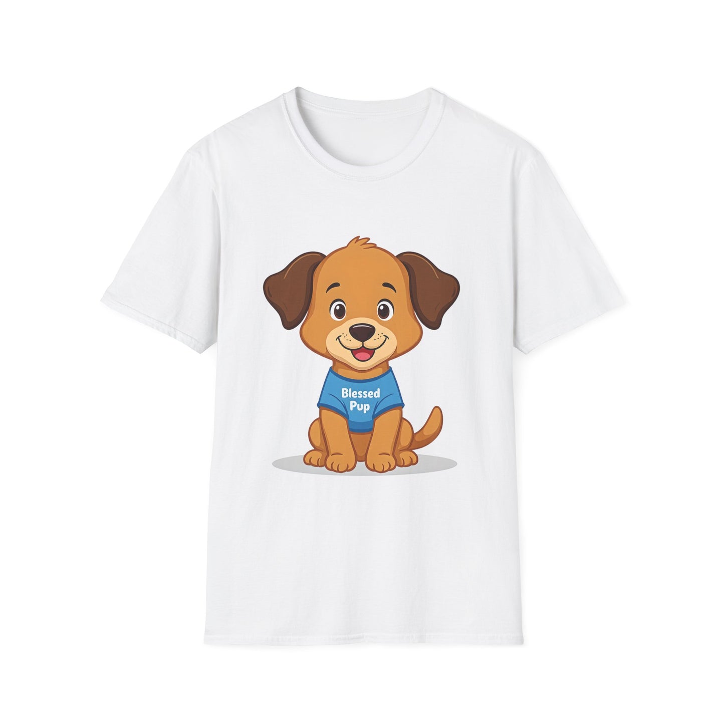 Blessed Pup Cartoon T-Shirt