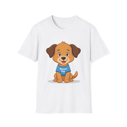 Blessed Pup Cartoon T-Shirt