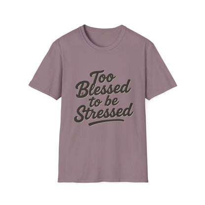 Too Blessed To Be Stressed T-Shirt