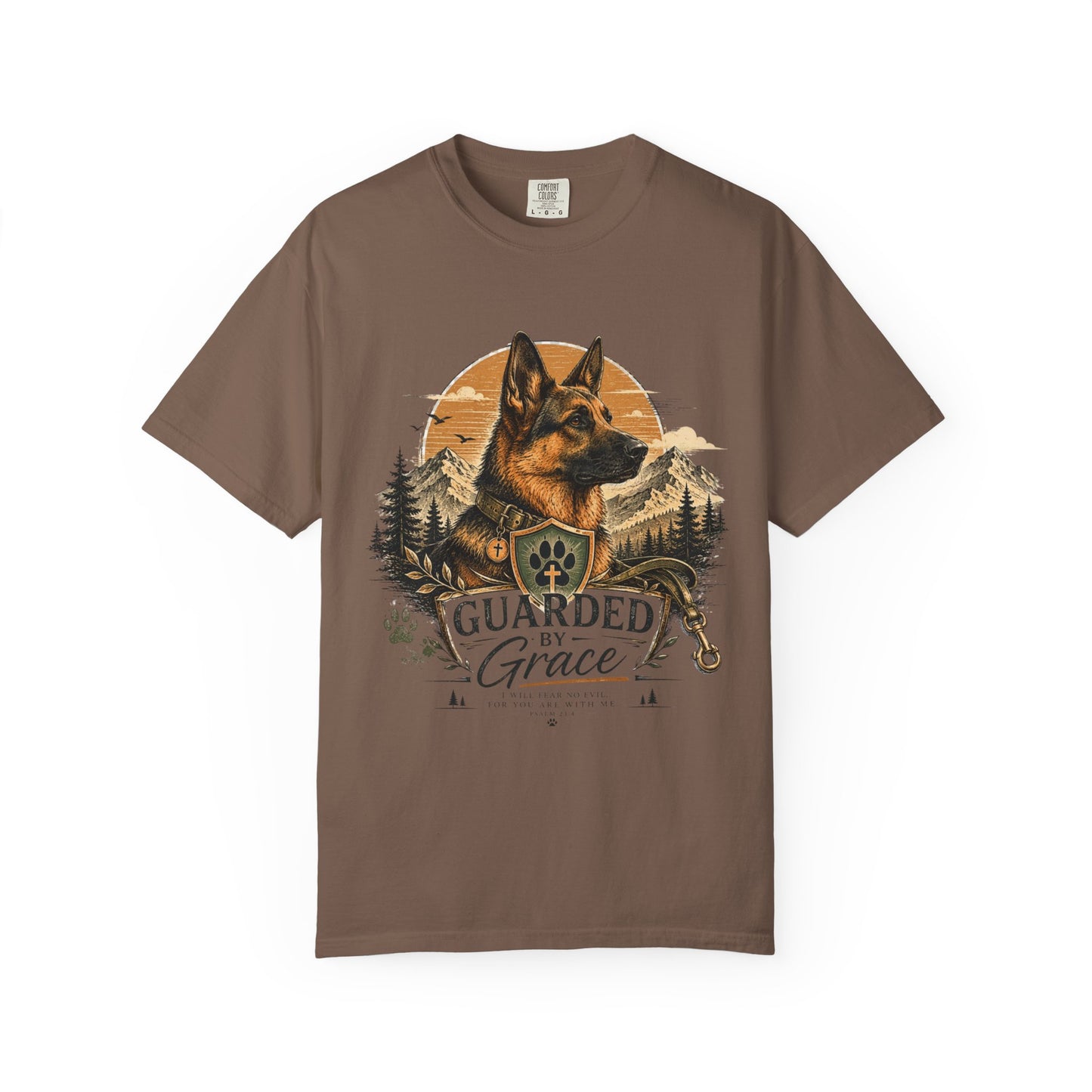 German Shepherd — Guarded by Grace T-Shirt