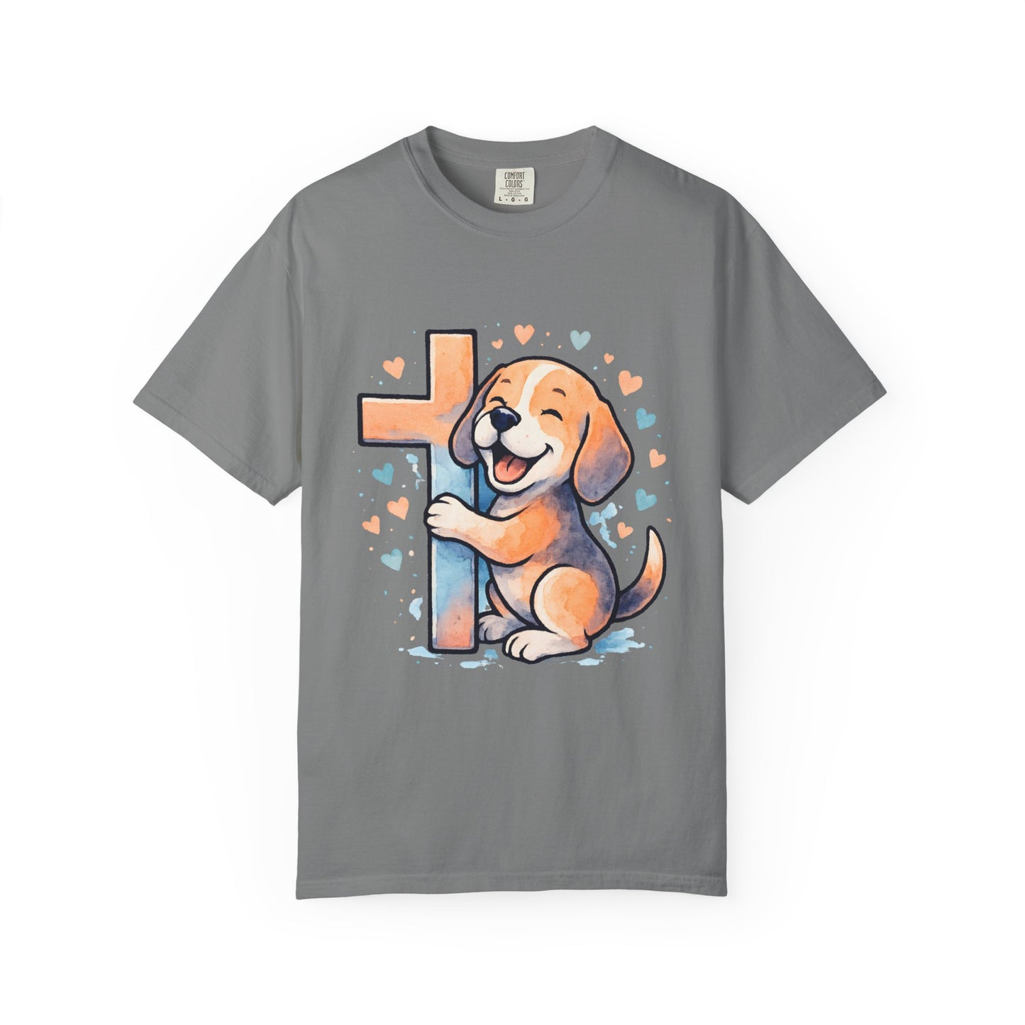 Joyful Puppy WatercolorT-Shirt