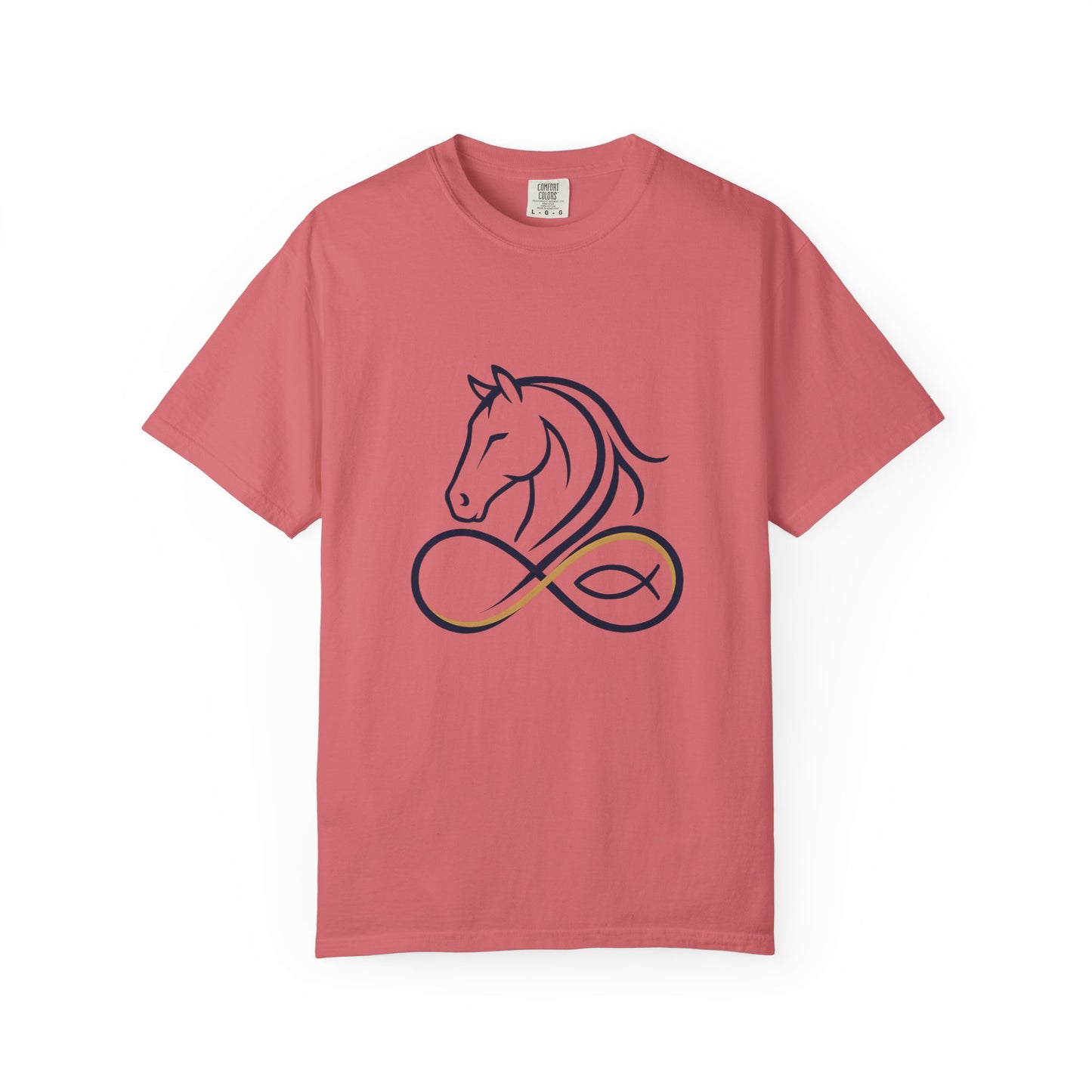 Horse Head Line Art T-Shirt