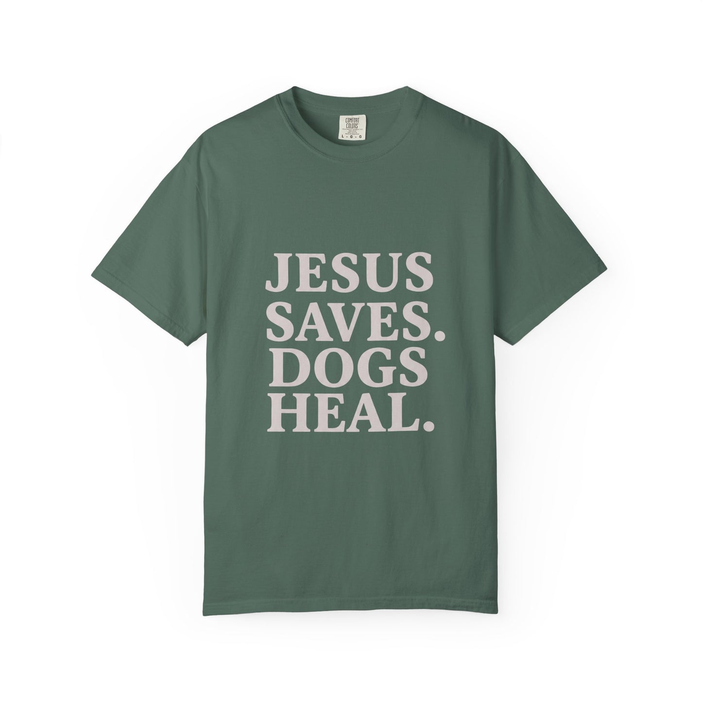Jesus Saves Dogs Heal T-Shirt