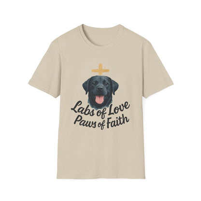 Labs Of Love Paws Of Faith T-Shirt