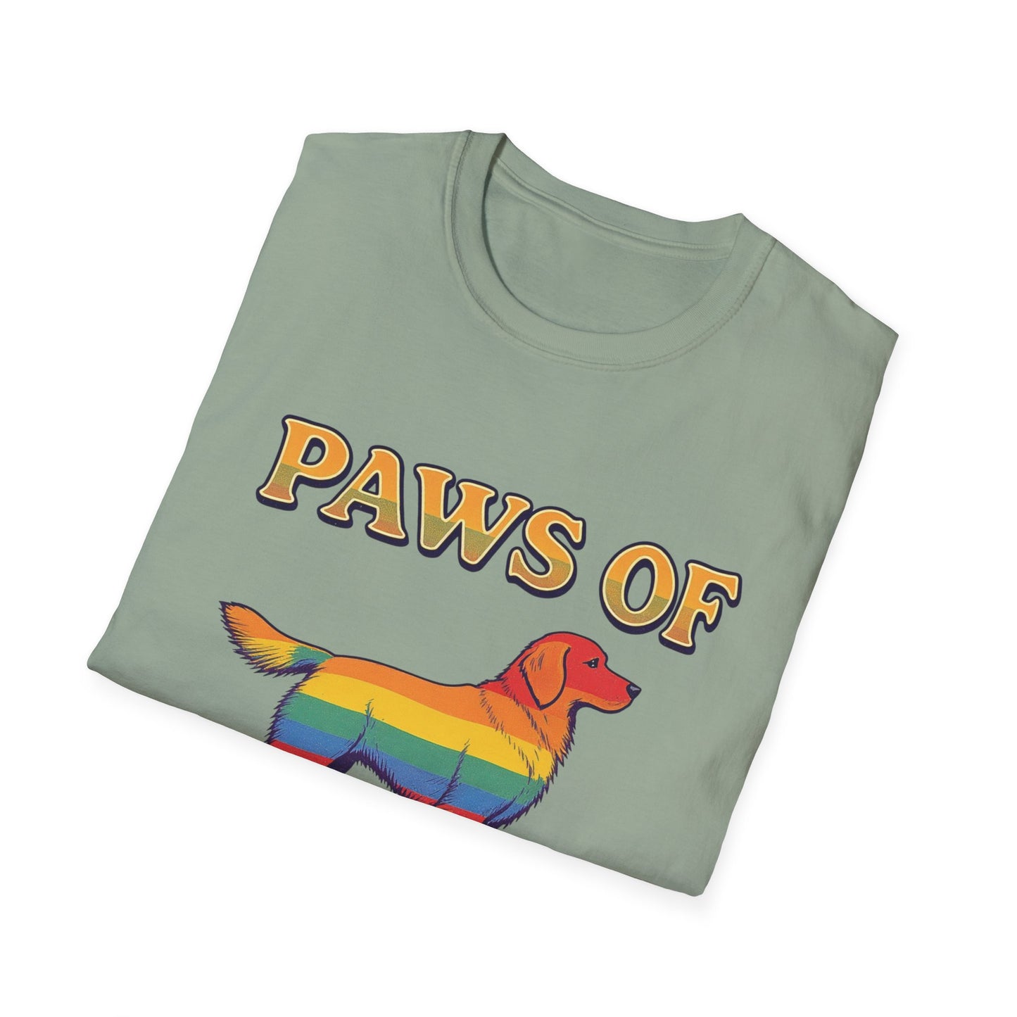 Paws of Promise Rainbow Pup T-Shirt