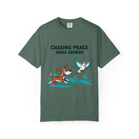 Chasing Peace Since Genesis T-Shirt