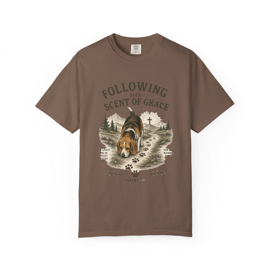 Beagle — Following His Scent of Grace T-Shirt