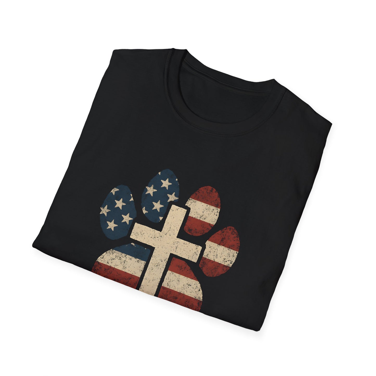 Faith Freedom And Four Paws T-Shirt