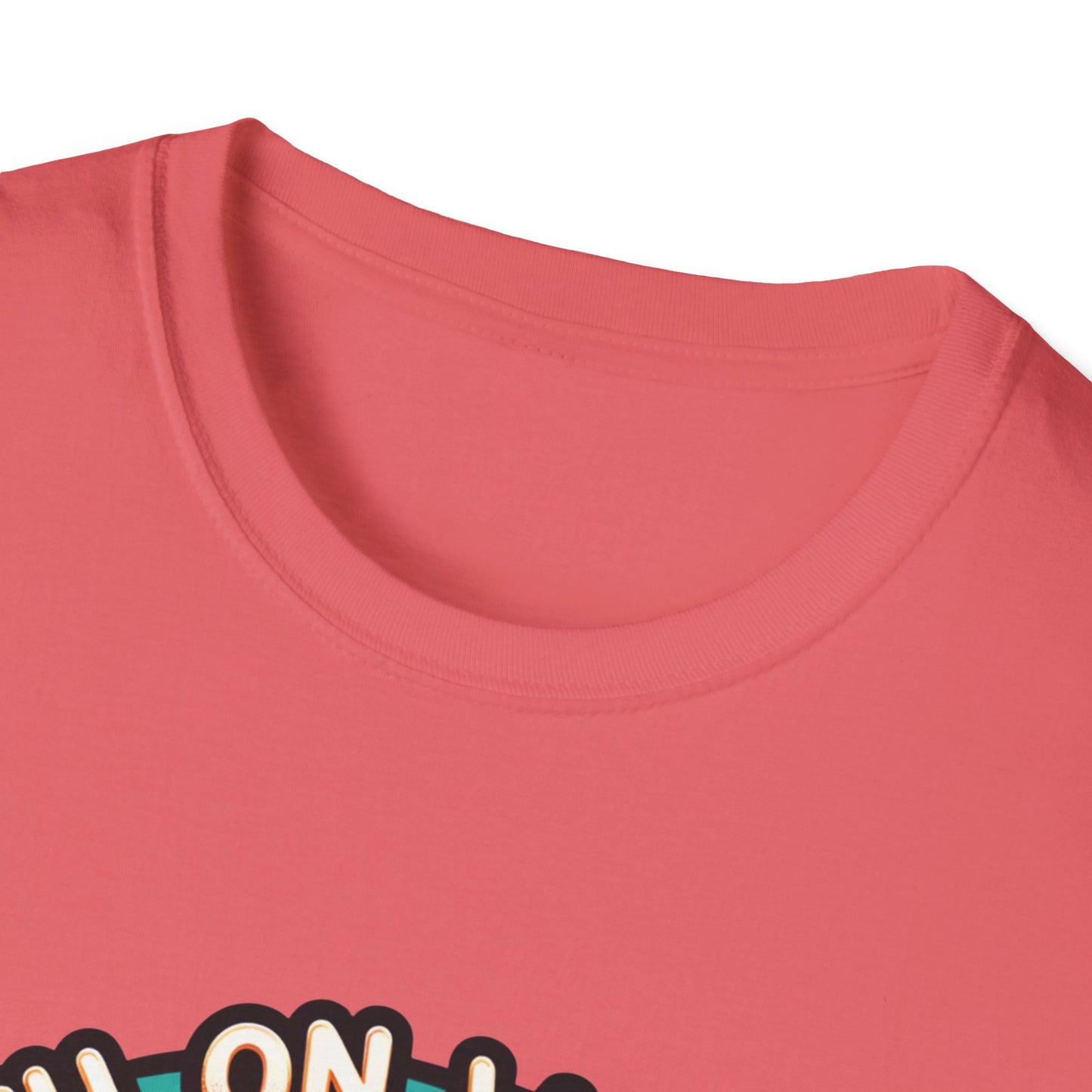 Faith on Wheels – Retro Roller-Skating Dog T-Shirt