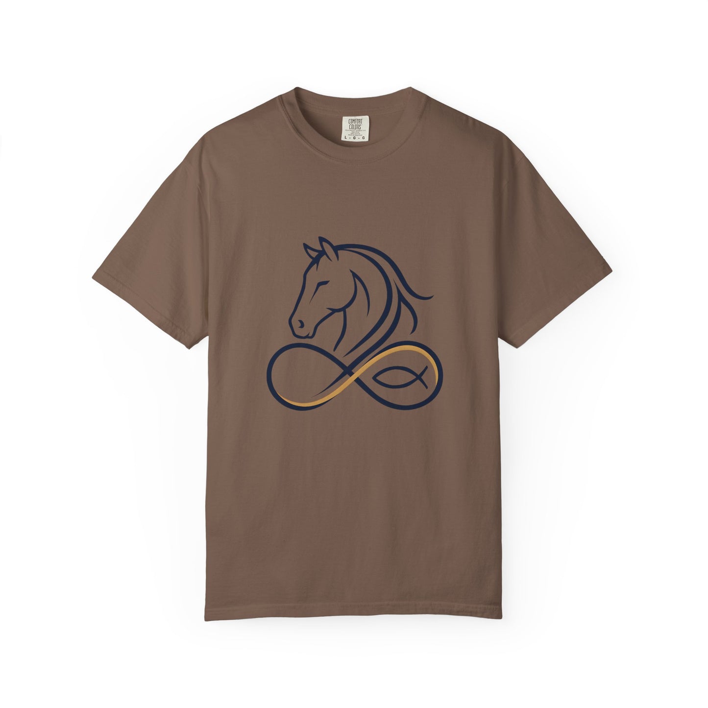 Horse Head Line Art T-Shirt