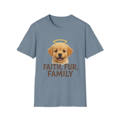 Faith, Fur, Family T-Shirt