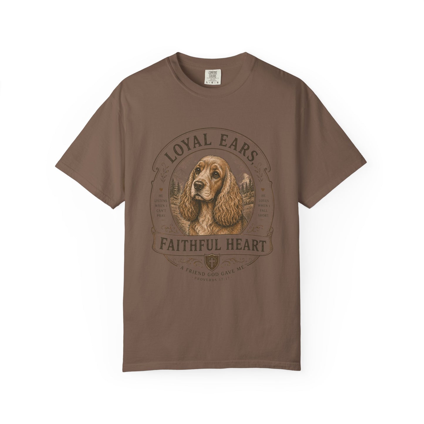 Cocker Spaniel — Loyal Ears, Faithful Heart T-Shirt