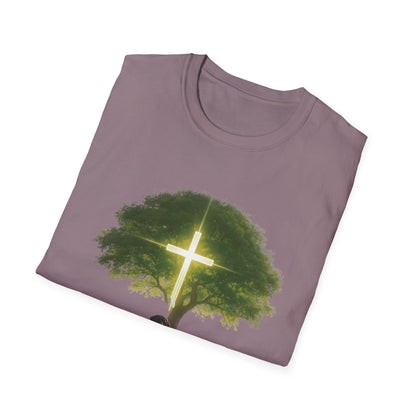 Rooted in Faith Tree Pup T-Shirt
