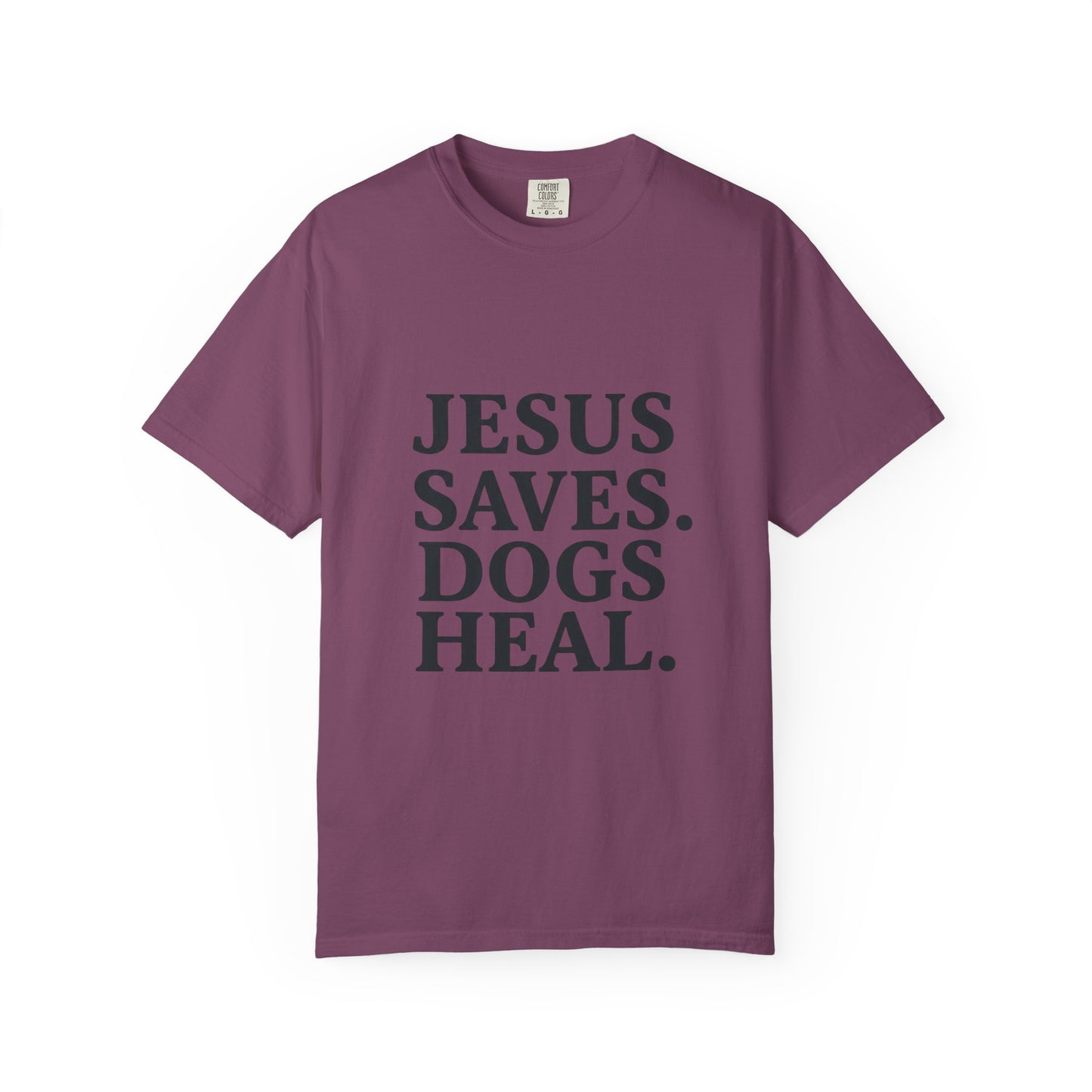 Jesus Saves Dogs Heal T-Shirt