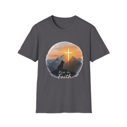 Rise in Faith Sunrise Dog T-Shirt