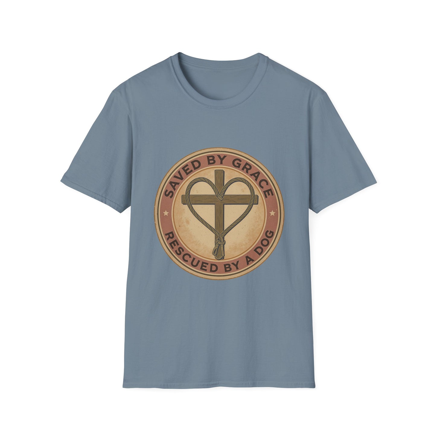 Copy of Rescued By Grace Retro T-Shirt