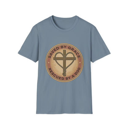 Copy of Rescued By Grace Retro T-Shirt