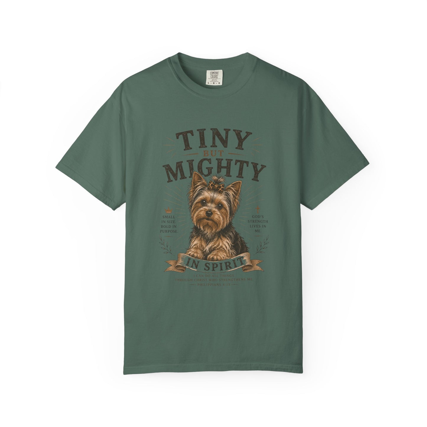 Yorkshire Terrier — Tiny but Mighty in Spirit T-Shirt