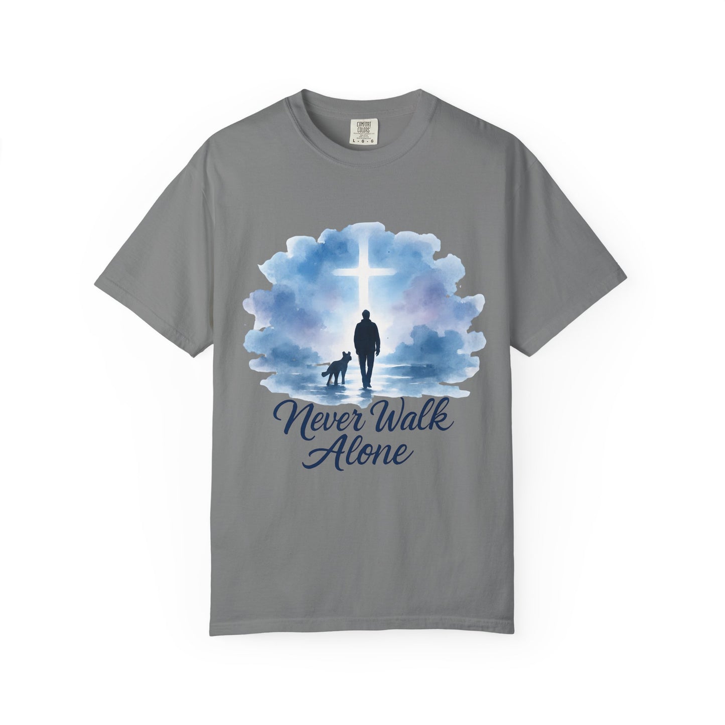 Never Walk Alone Watercolor T-Shirt