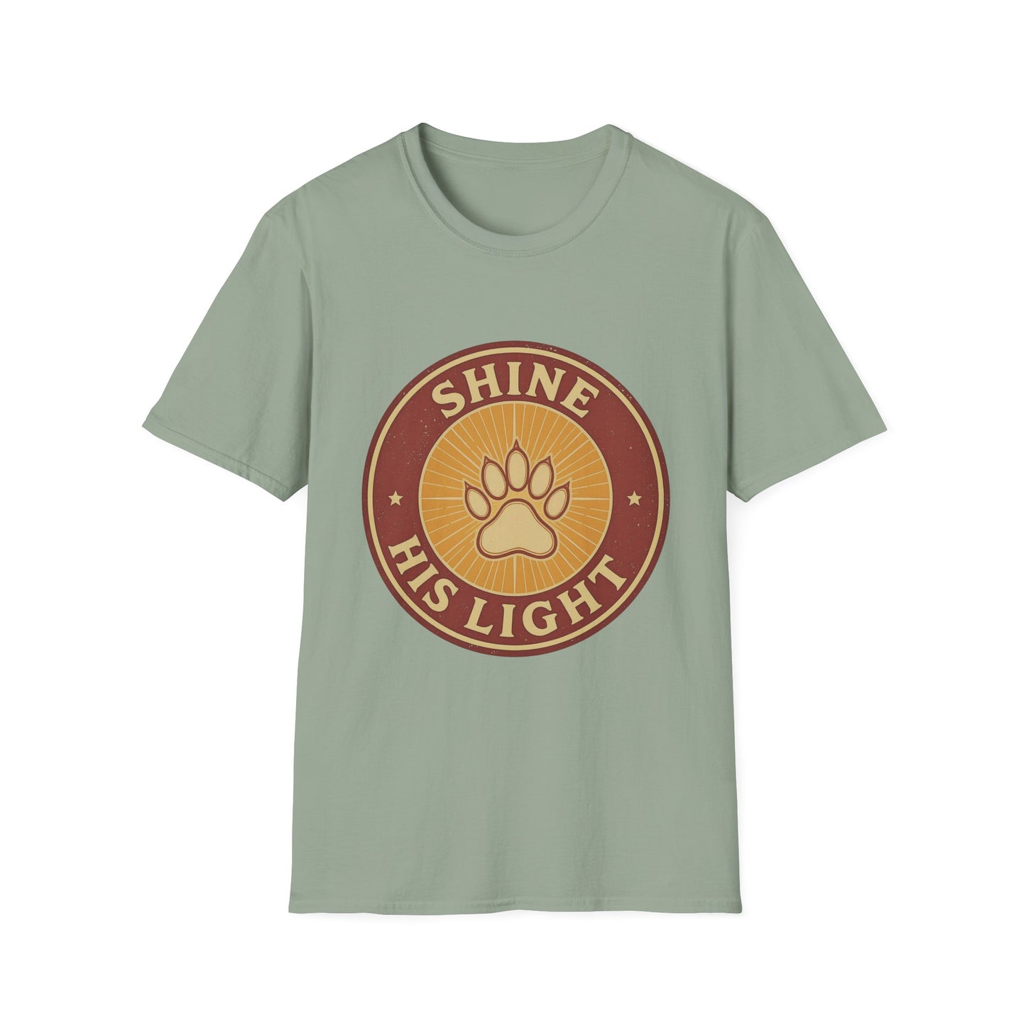 Shine His Light Paw T-Shirt