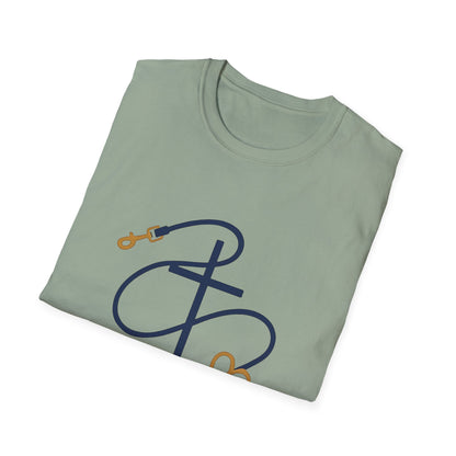 Faith & Love Leash Silhouette T-Shirt