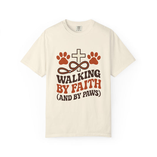 Faith & Paws Infinity Walk Retro T-Shirt