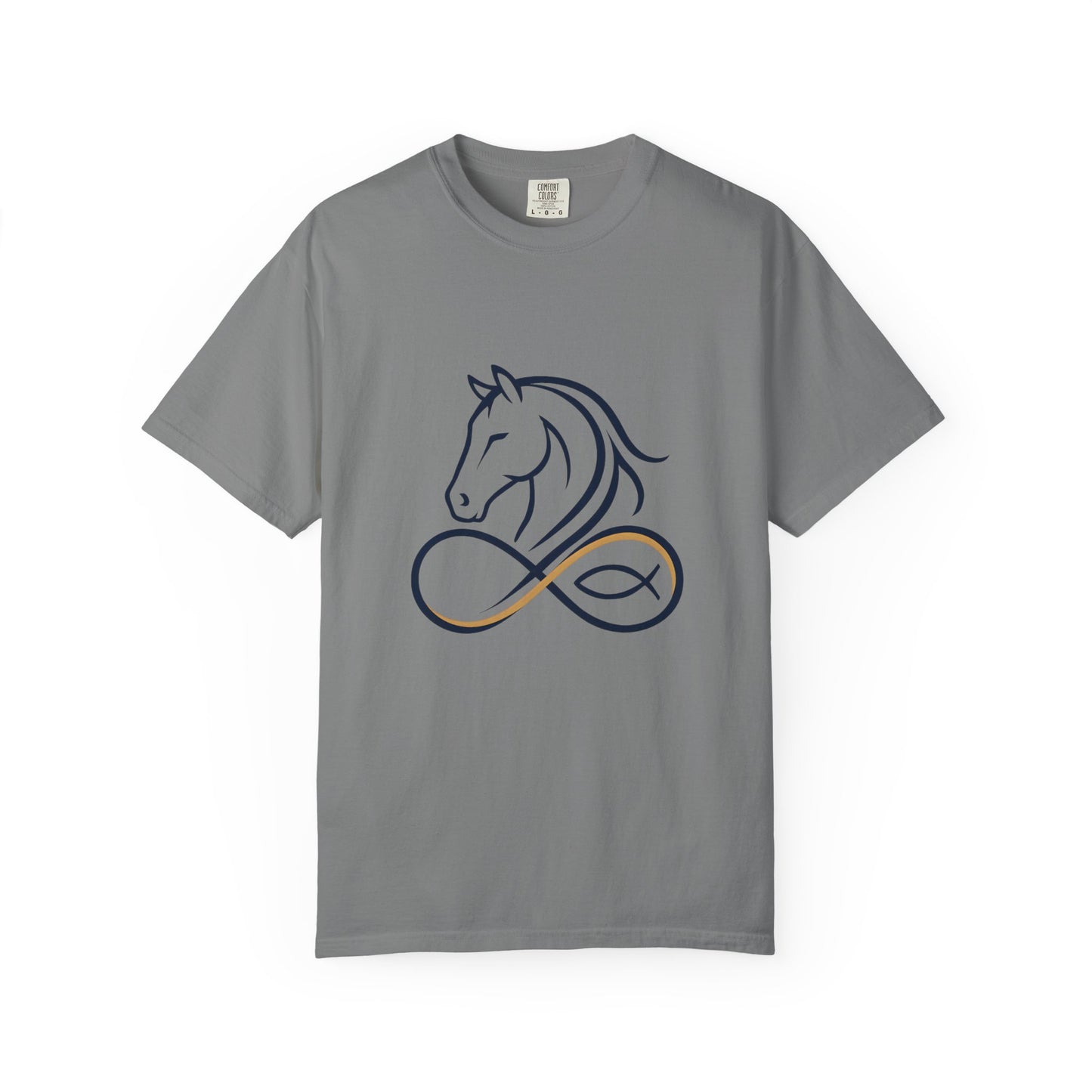 Horse Head Line Art T-Shirt