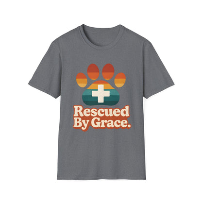 Rescued By Grace Retro T-Shirt