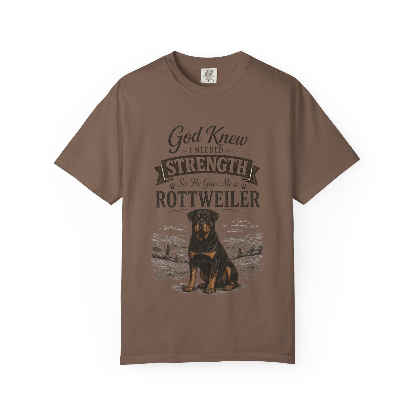 God Knew I Needed a Rottweiler