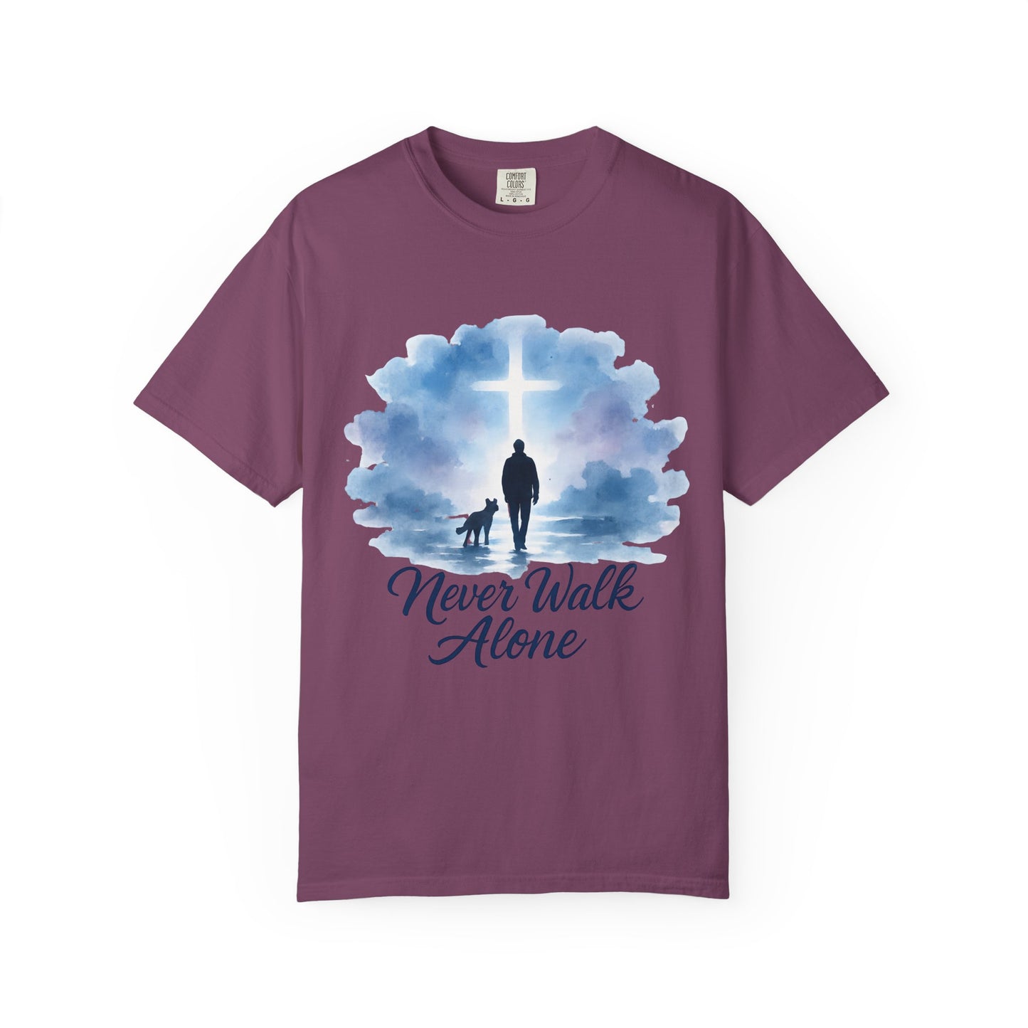 Never Walk Alone Watercolor T-Shirt