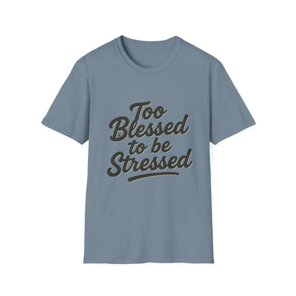Too Blessed To Be Stressed T-Shirt
