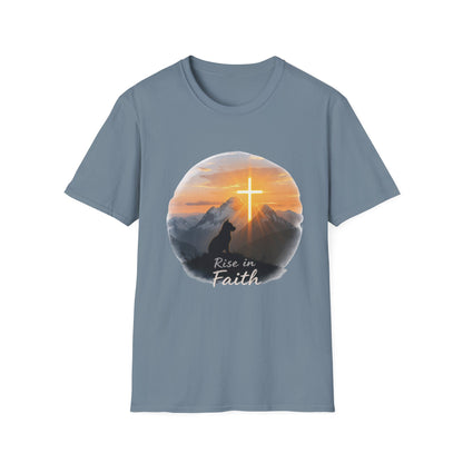 Rise in Faith Sunrise Dog T-Shirt