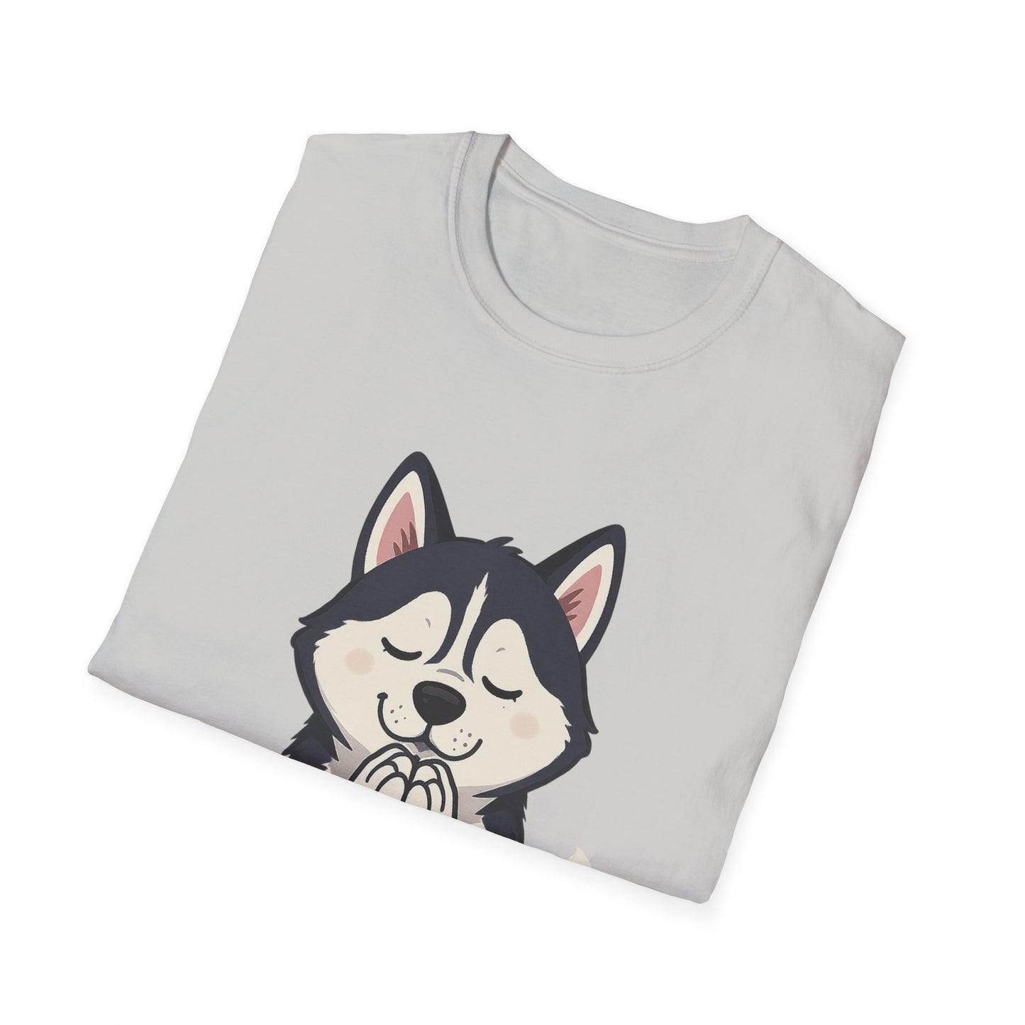 Sit Stay Pray Husky T-Shirt